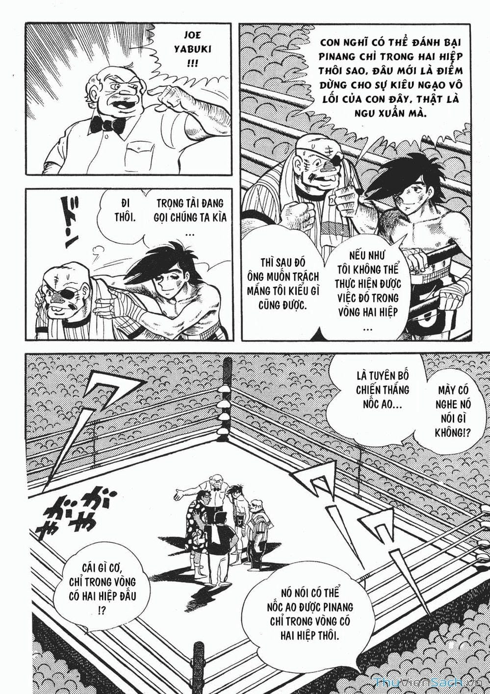 Truyện Tranh Thiết Quyền Lãng Tử - Ashita No Joe trang 5