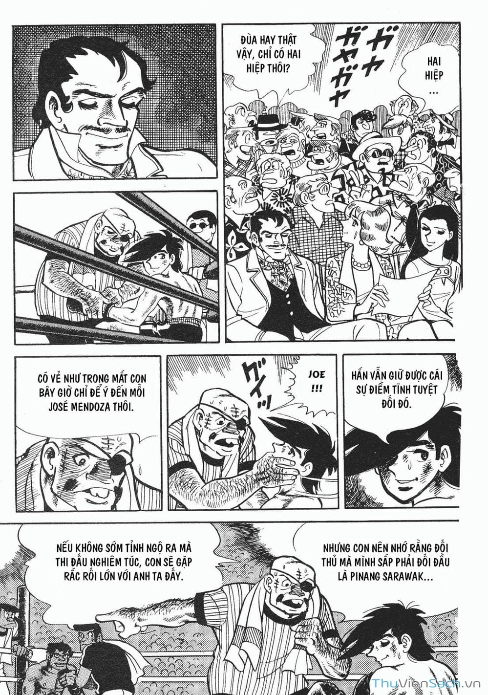 Truyện Tranh Thiết Quyền Lãng Tử - Ashita No Joe trang 5