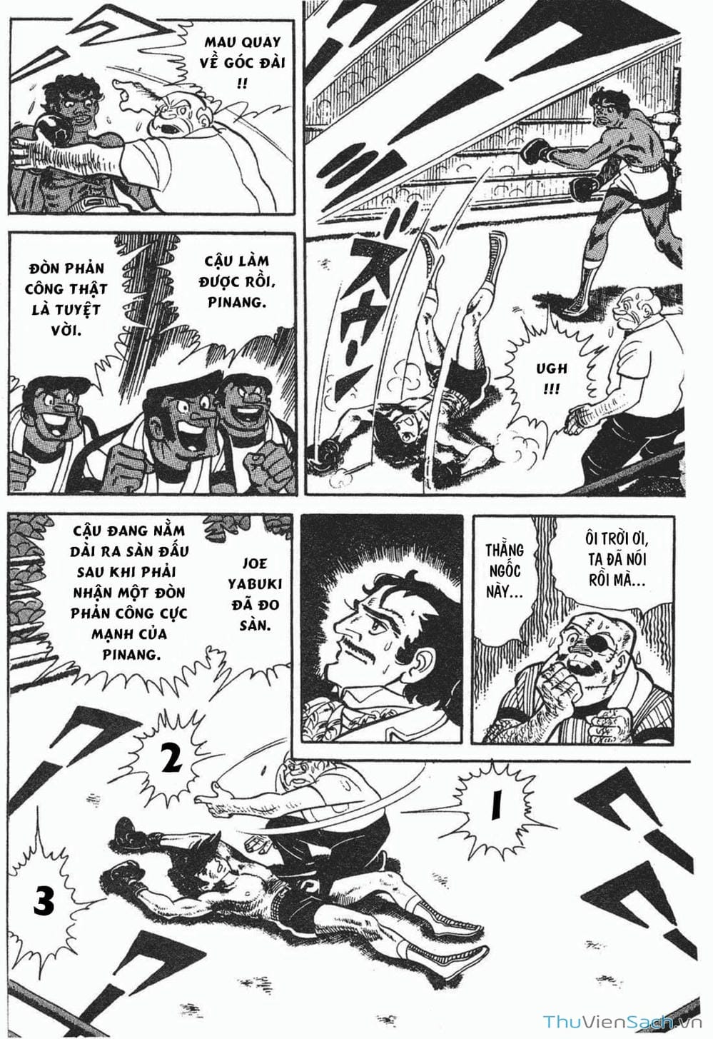 Truyện Tranh Thiết Quyền Lãng Tử - Ashita No Joe trang 5