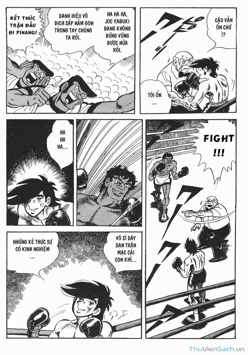 Truyện Tranh Thiết Quyền Lãng Tử - Ashita No Joe trang 5