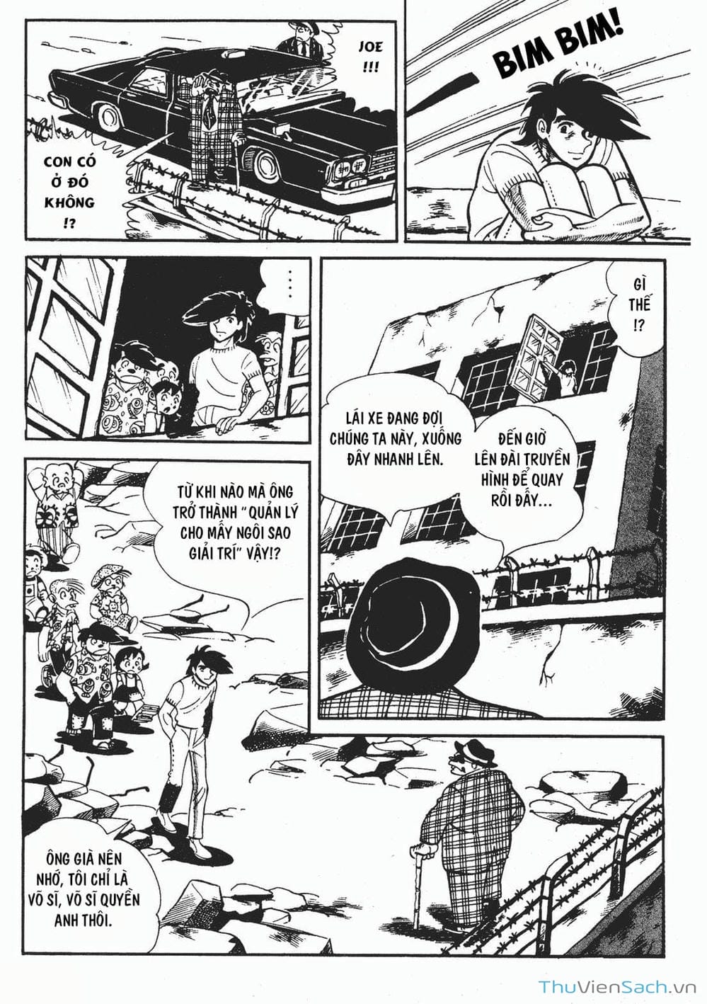 Truyện Tranh Thiết Quyền Lãng Tử - Ashita No Joe trang 5