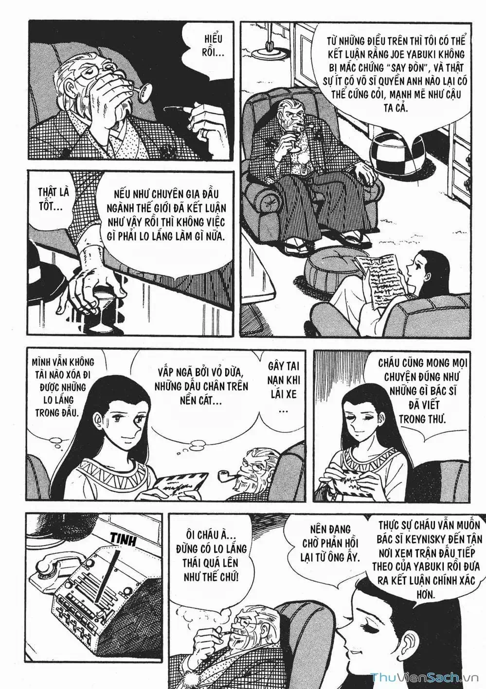 Truyện Tranh Thiết Quyền Lãng Tử - Ashita No Joe trang 5