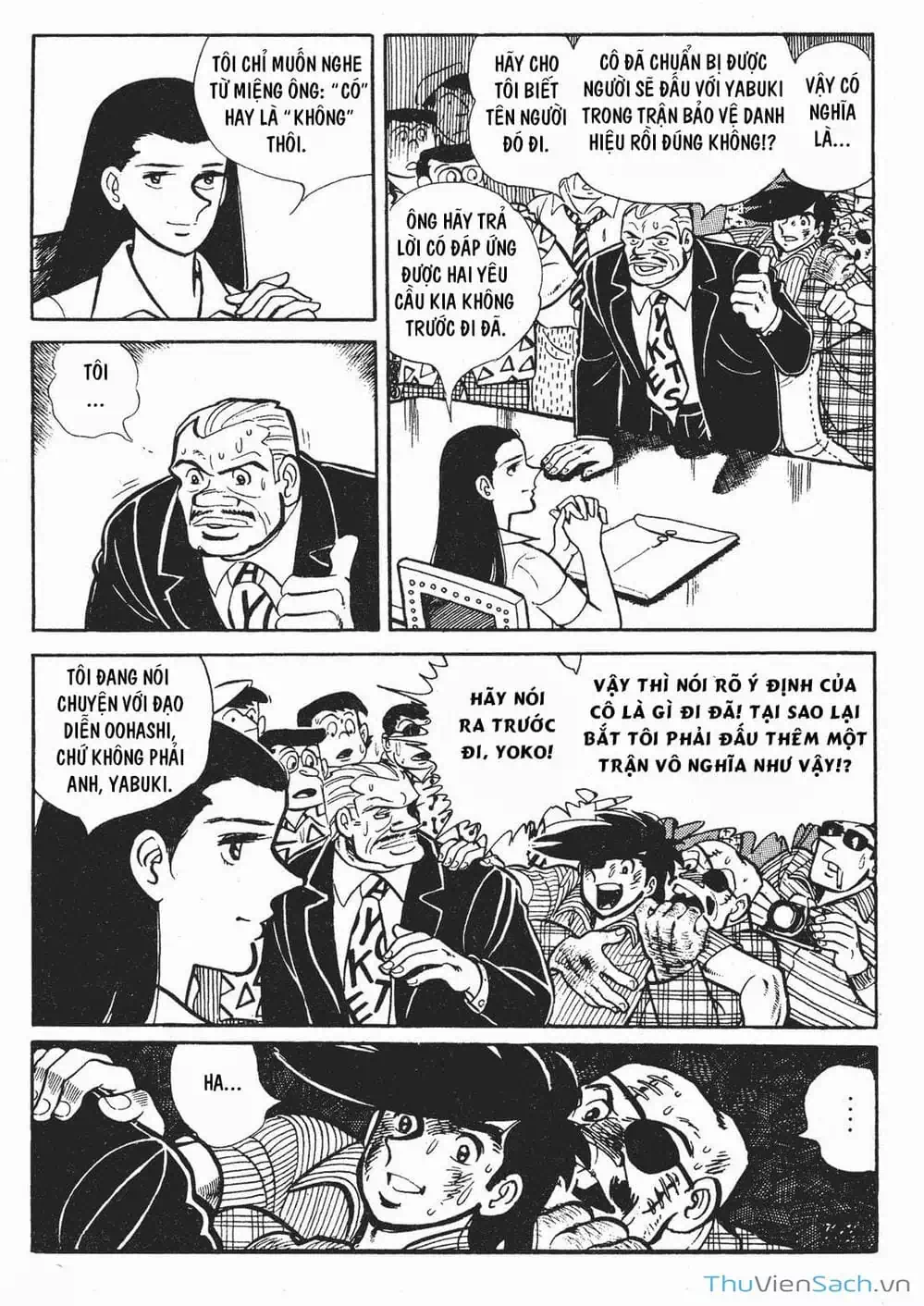 Truyện Tranh Thiết Quyền Lãng Tử - Ashita No Joe trang 5