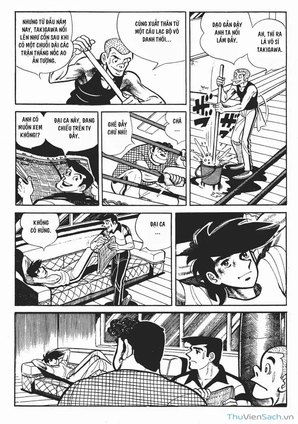 Truyện Tranh Thiết Quyền Lãng Tử - Ashita No Joe trang 5