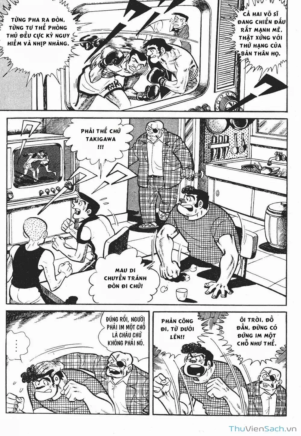 Truyện Tranh Thiết Quyền Lãng Tử - Ashita No Joe trang 5