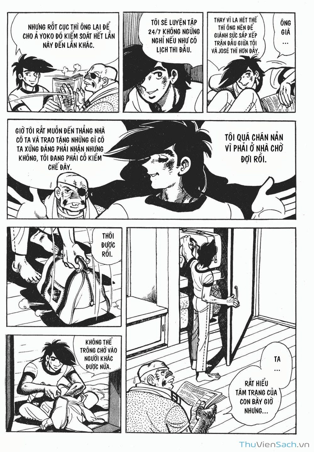 Truyện Tranh Thiết Quyền Lãng Tử - Ashita No Joe trang 5