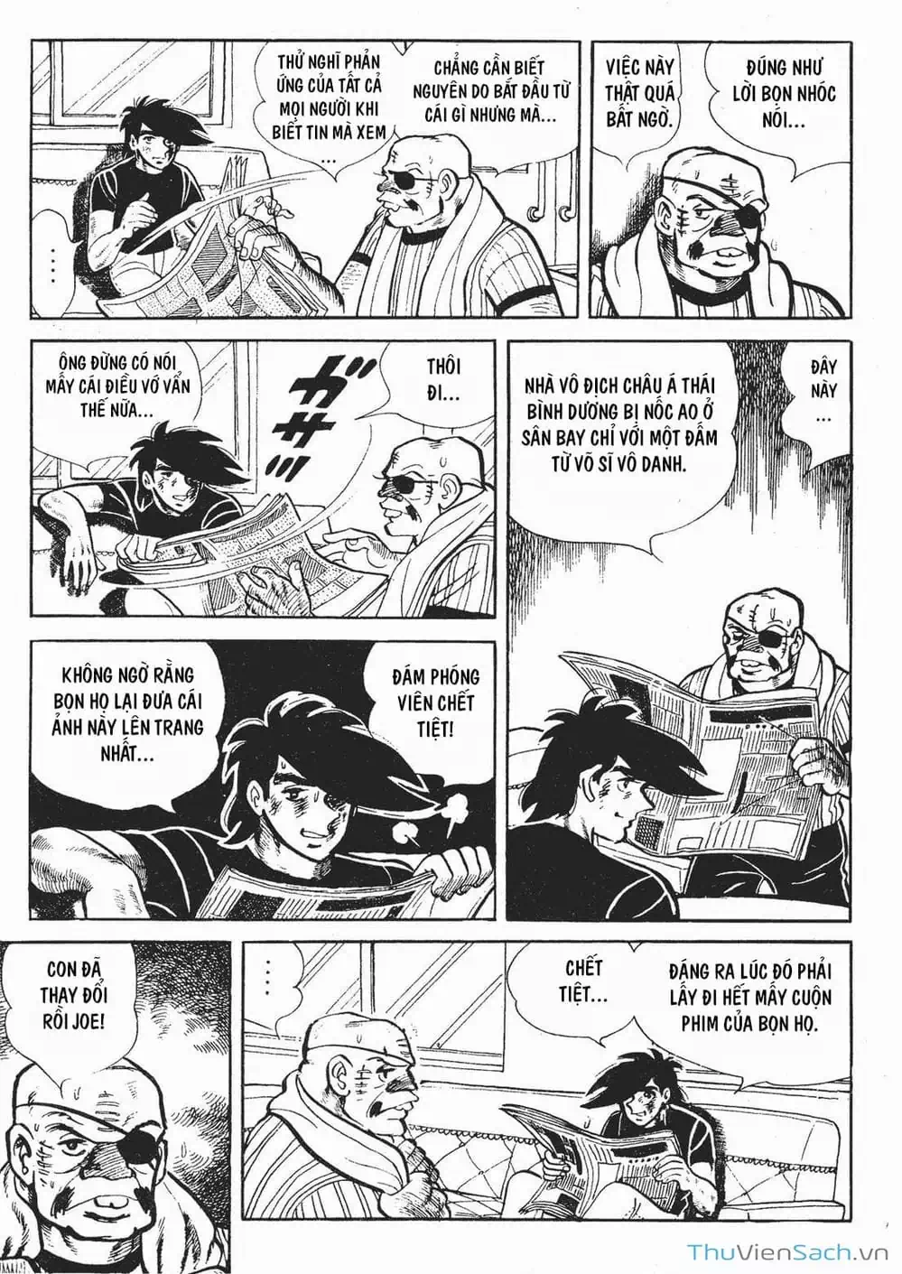 Truyện Tranh Thiết Quyền Lãng Tử - Ashita No Joe trang 5
