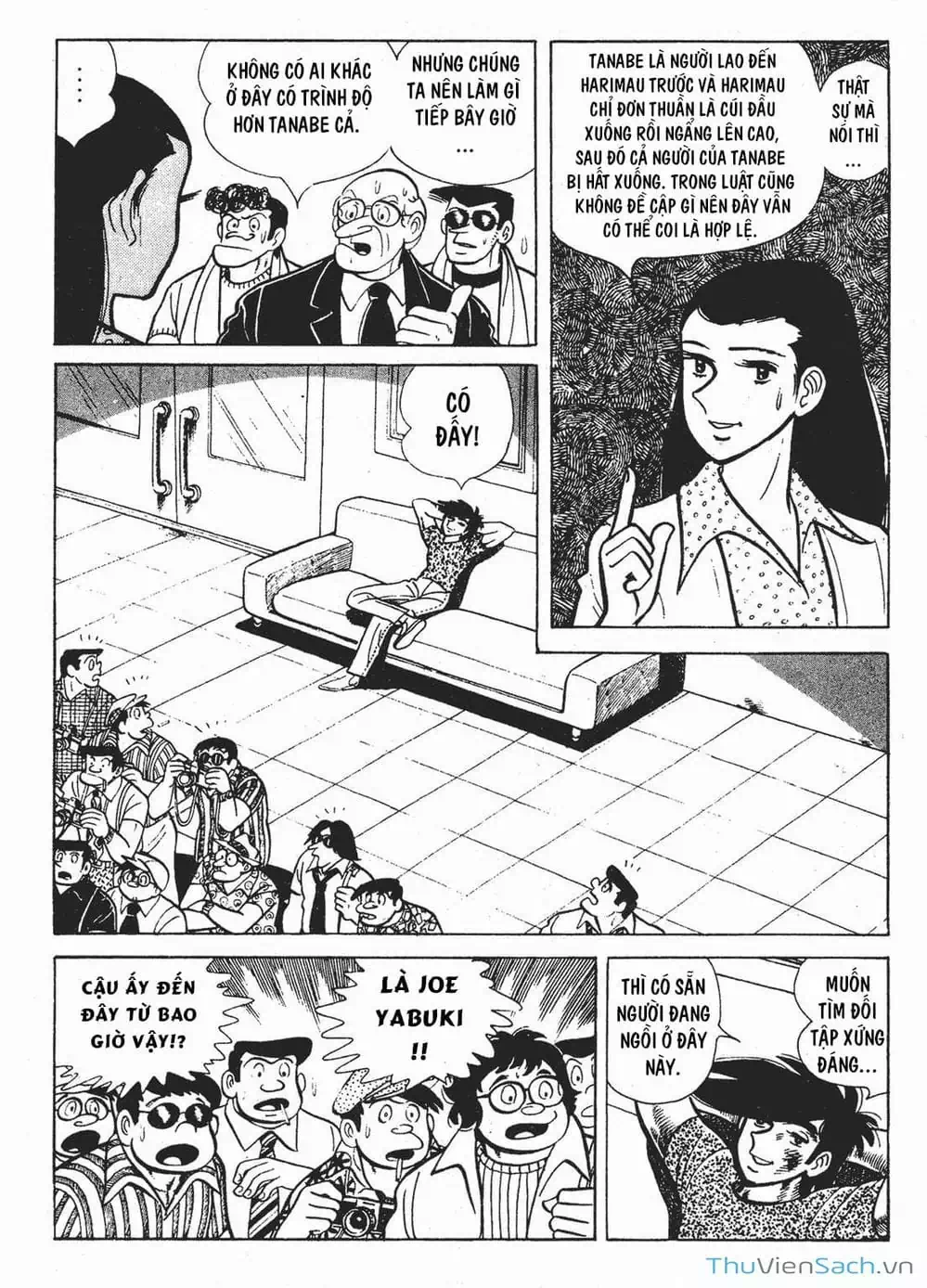 Truyện Tranh Thiết Quyền Lãng Tử - Ashita No Joe trang 5