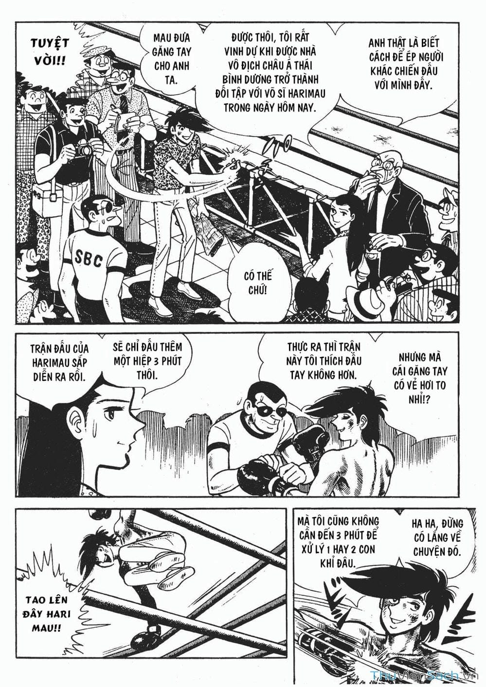 Truyện Tranh Thiết Quyền Lãng Tử - Ashita No Joe trang 5