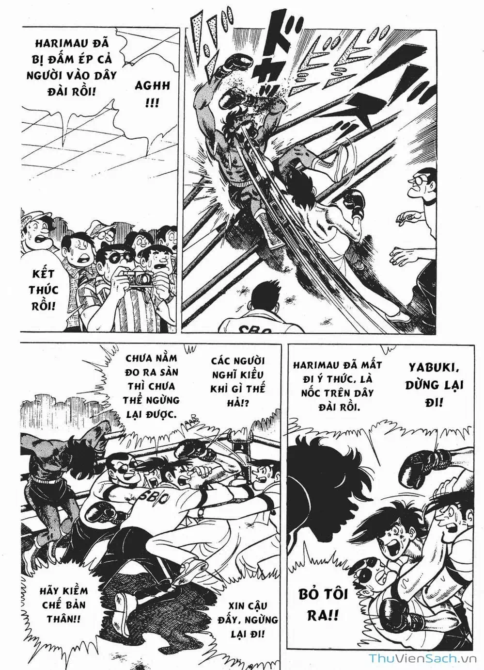 Truyện Tranh Thiết Quyền Lãng Tử - Ashita No Joe trang 5