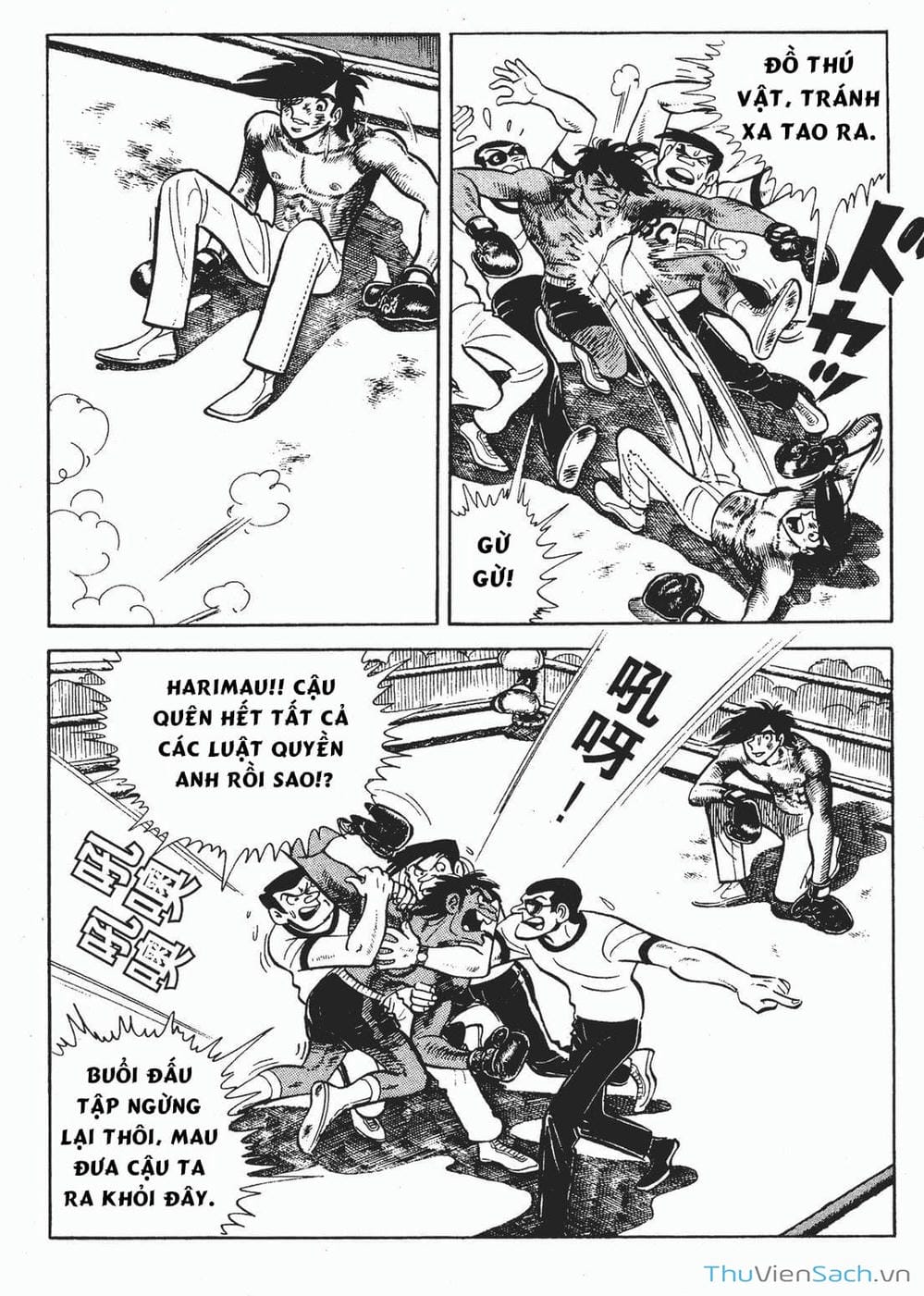 Truyện Tranh Thiết Quyền Lãng Tử - Ashita No Joe trang 5