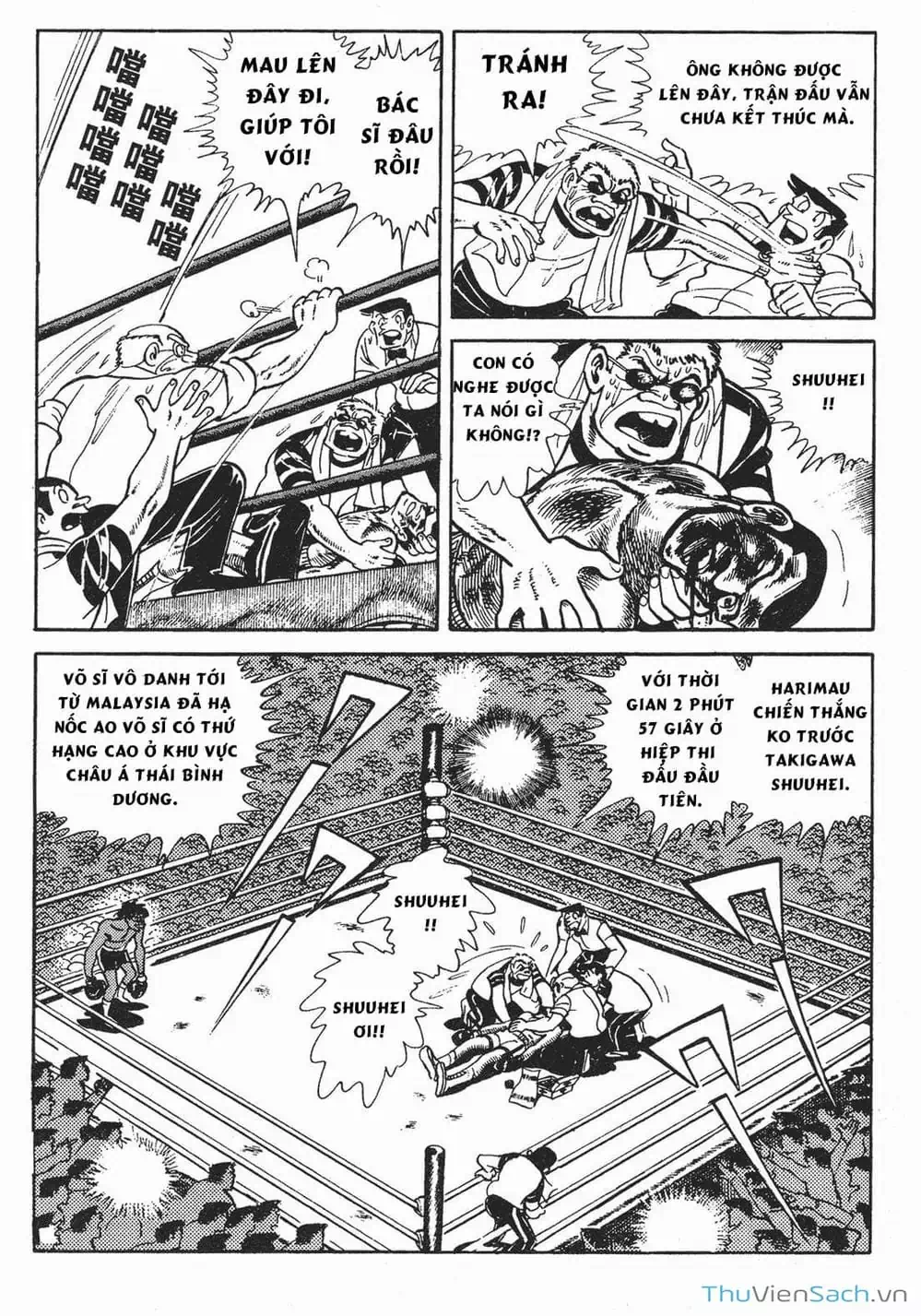 Truyện Tranh Thiết Quyền Lãng Tử - Ashita No Joe trang 5