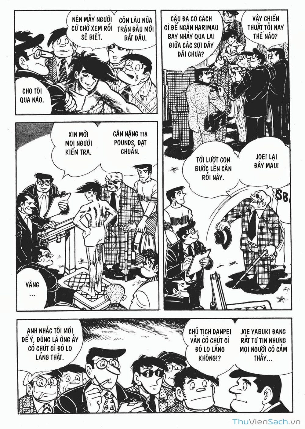 Truyện Tranh Thiết Quyền Lãng Tử - Ashita No Joe trang 5