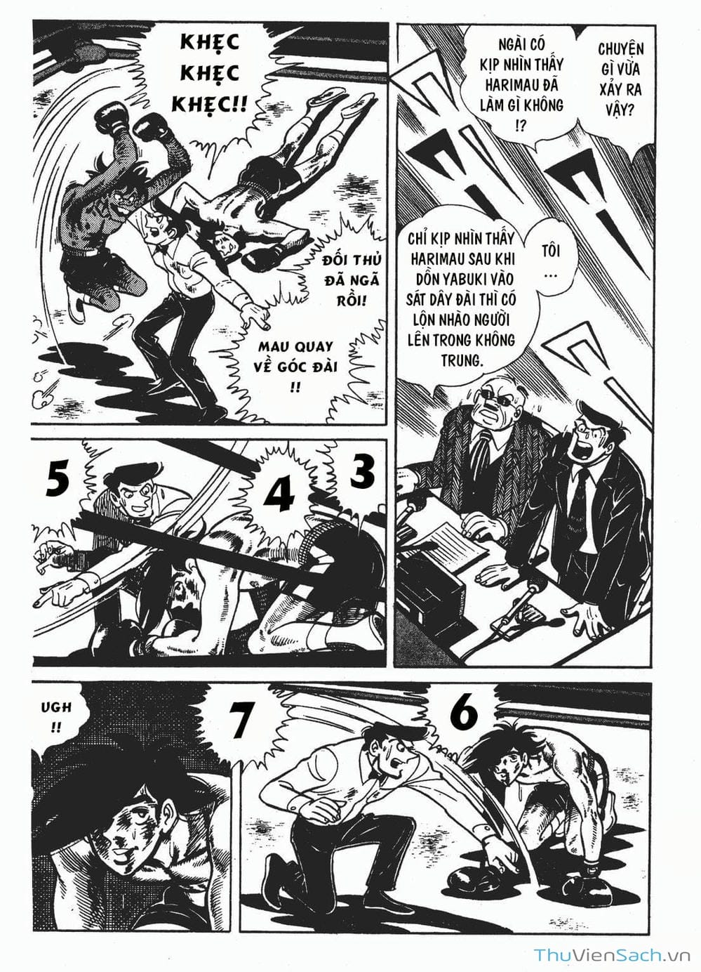 Truyện Tranh Thiết Quyền Lãng Tử - Ashita No Joe trang 5