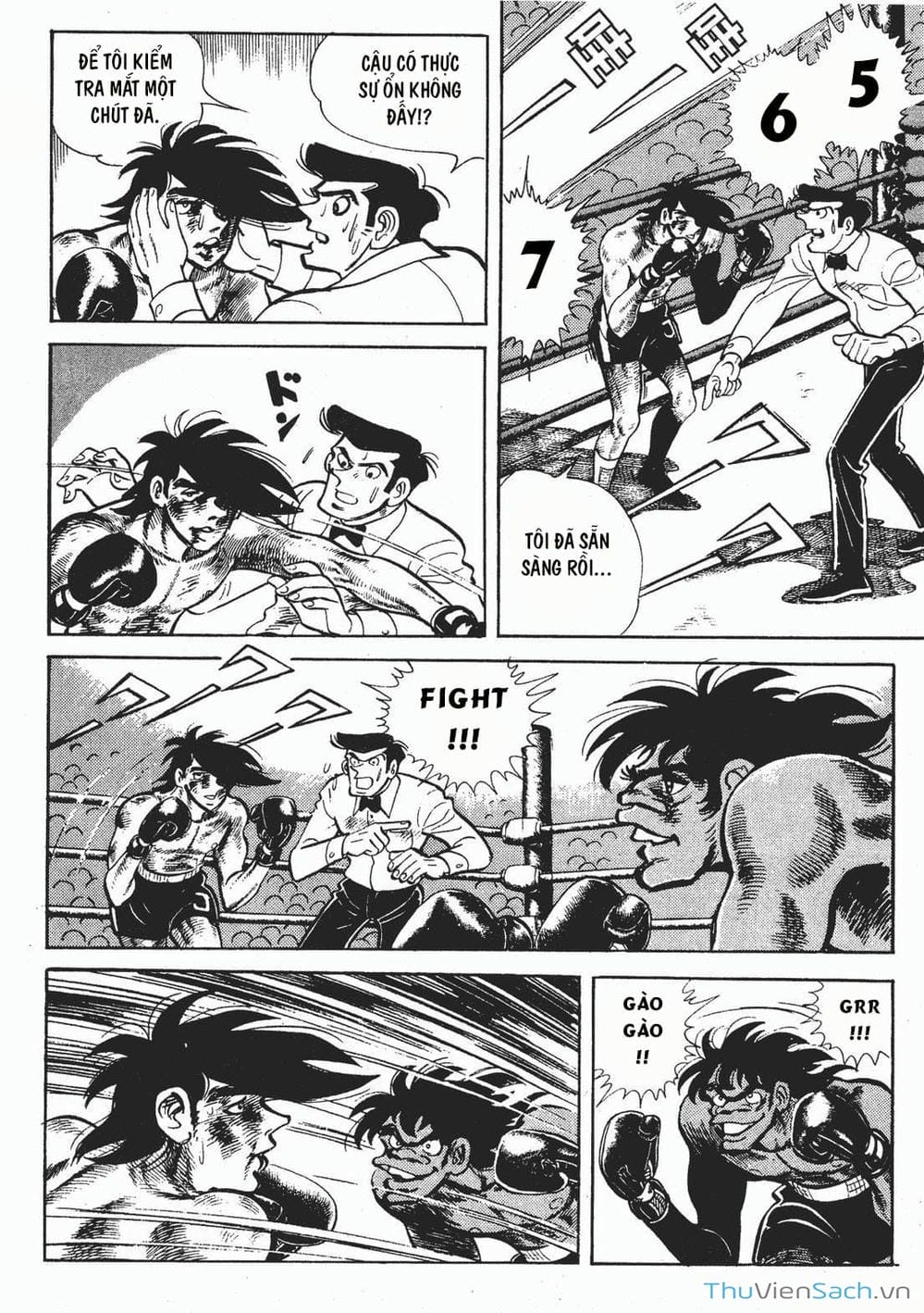 Truyện Tranh Thiết Quyền Lãng Tử - Ashita No Joe trang 5