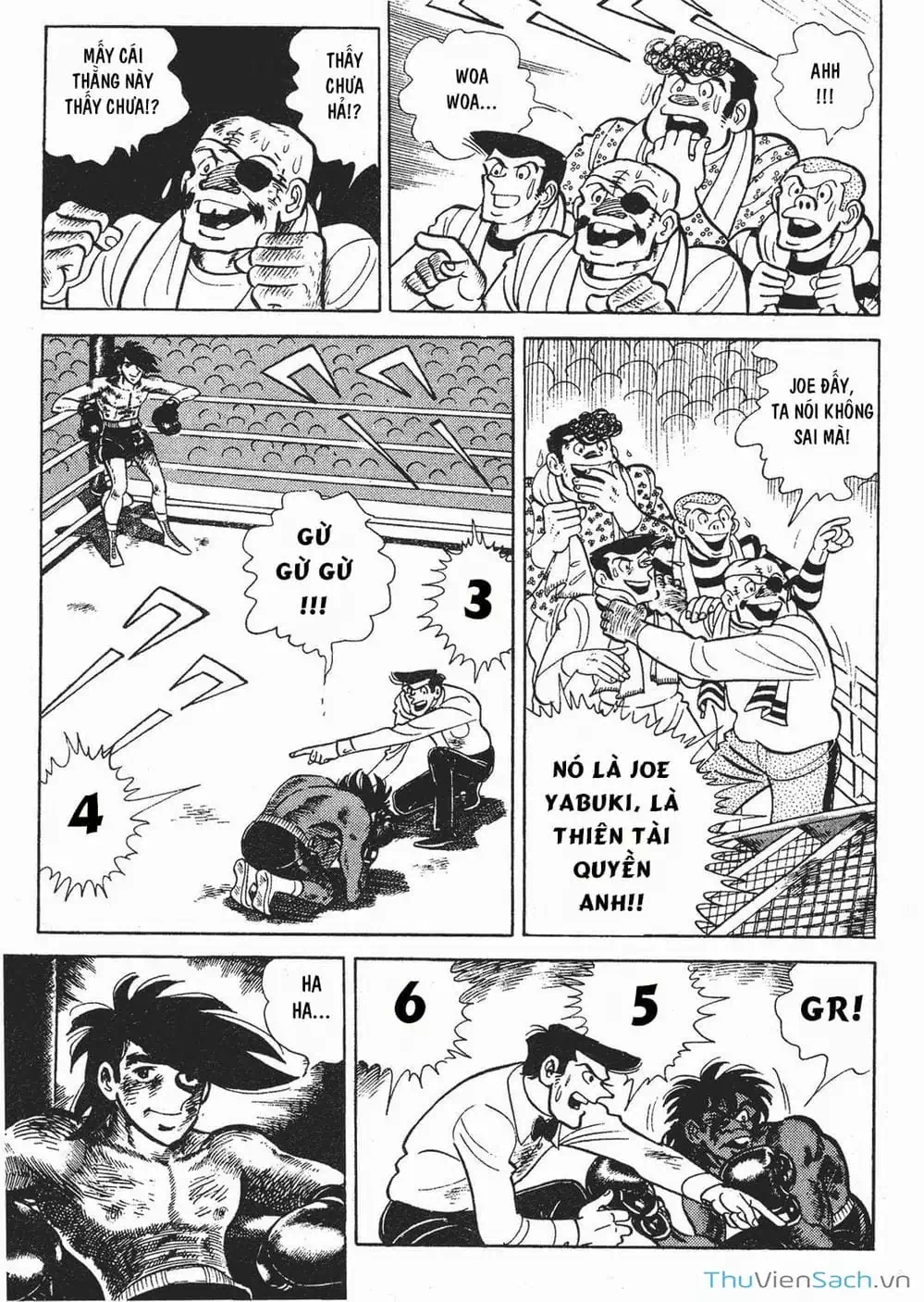 Truyện Tranh Thiết Quyền Lãng Tử - Ashita No Joe trang 5