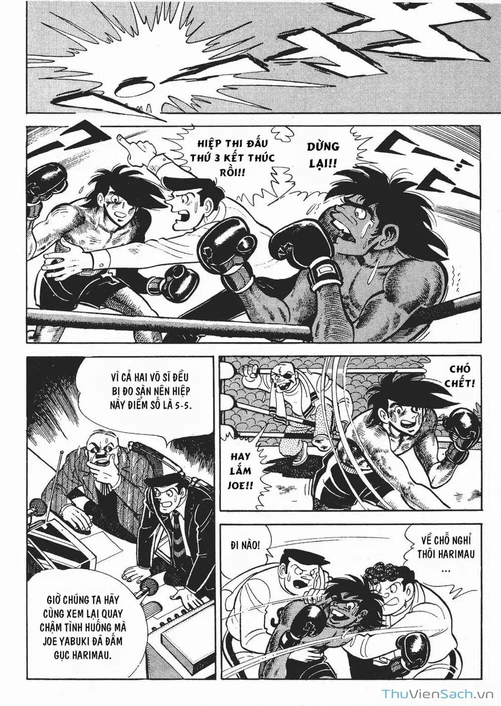 Truyện Tranh Thiết Quyền Lãng Tử - Ashita No Joe trang 5