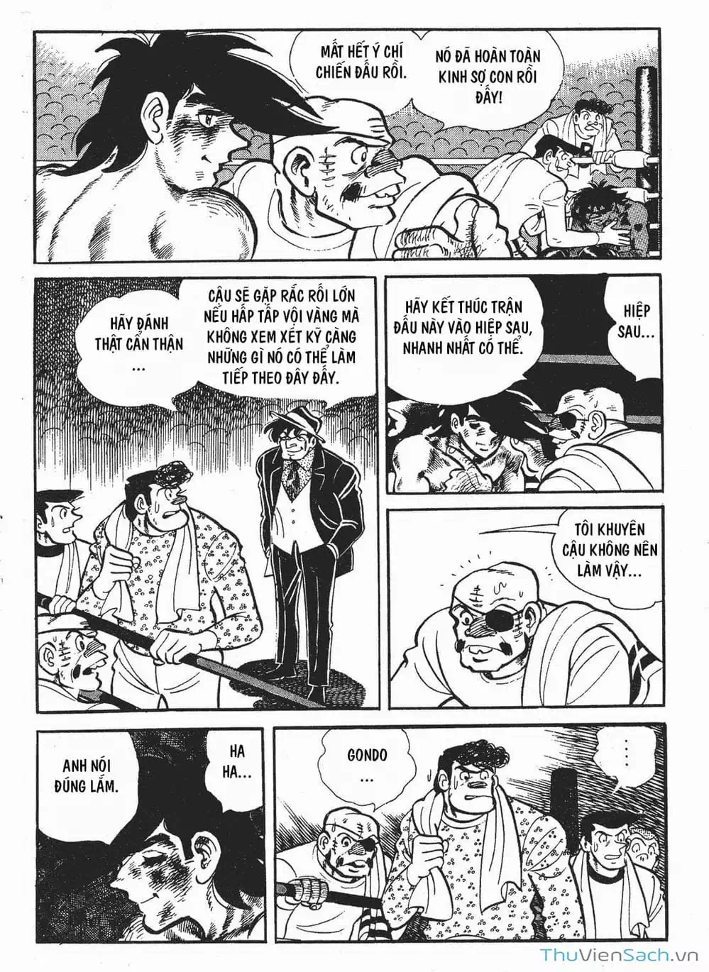 Truyện Tranh Thiết Quyền Lãng Tử - Ashita No Joe trang 5