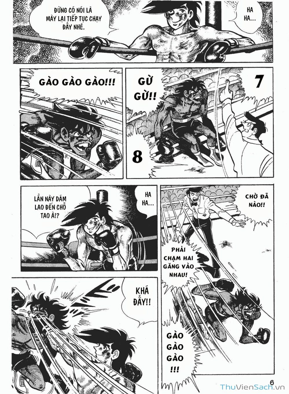 Truyện Tranh Thiết Quyền Lãng Tử - Ashita No Joe trang 5