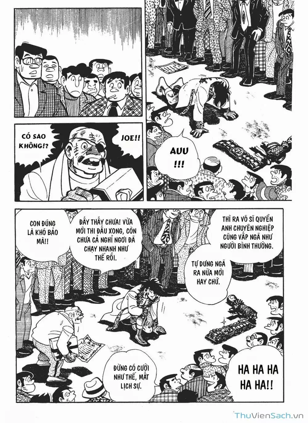 Truyện Tranh Thiết Quyền Lãng Tử - Ashita No Joe trang 5