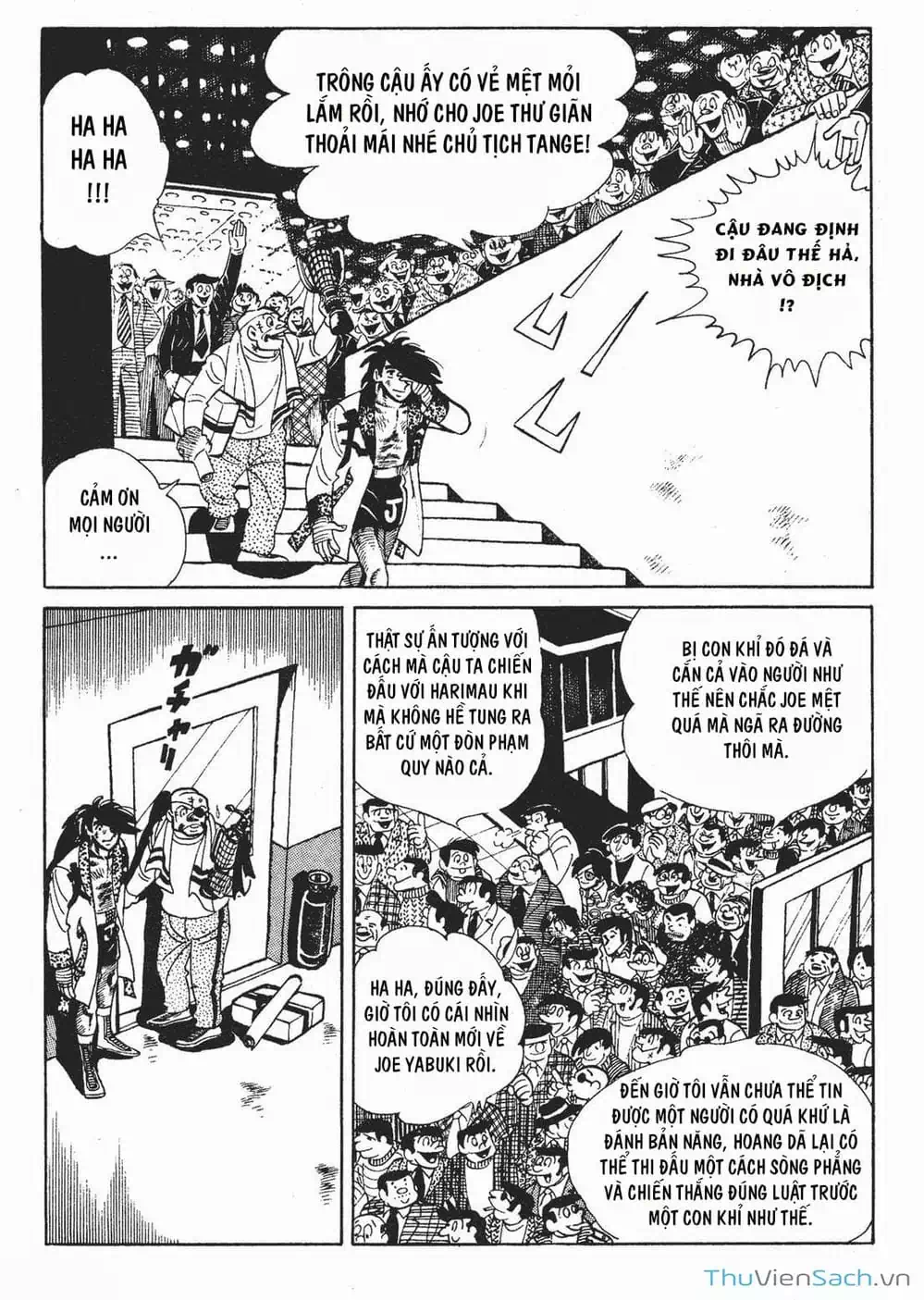 Truyện Tranh Thiết Quyền Lãng Tử - Ashita No Joe trang 5