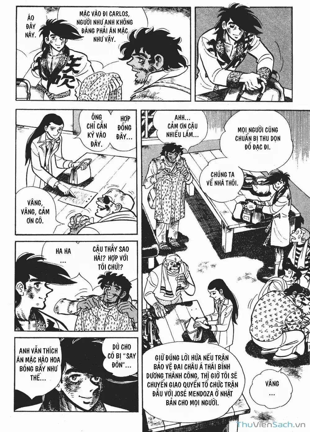 Truyện Tranh Thiết Quyền Lãng Tử - Ashita No Joe trang 5