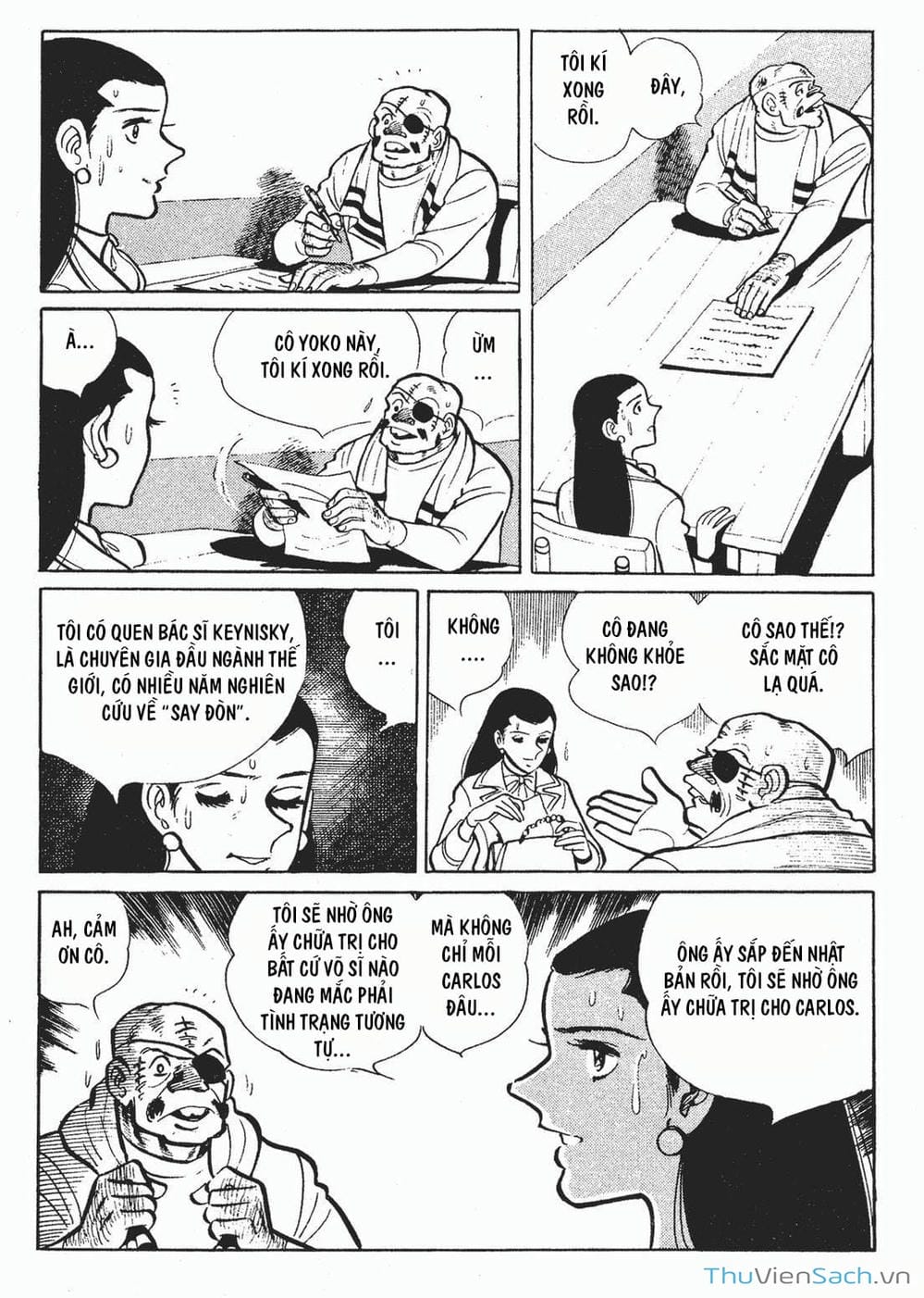 Truyện Tranh Thiết Quyền Lãng Tử - Ashita No Joe trang 5