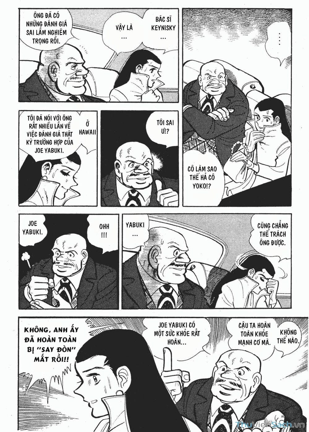 Truyện Tranh Thiết Quyền Lãng Tử - Ashita No Joe trang 5