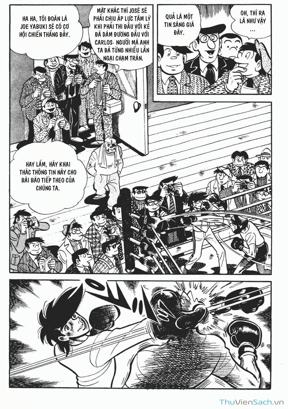 Truyện Tranh Thiết Quyền Lãng Tử - Ashita No Joe trang 5