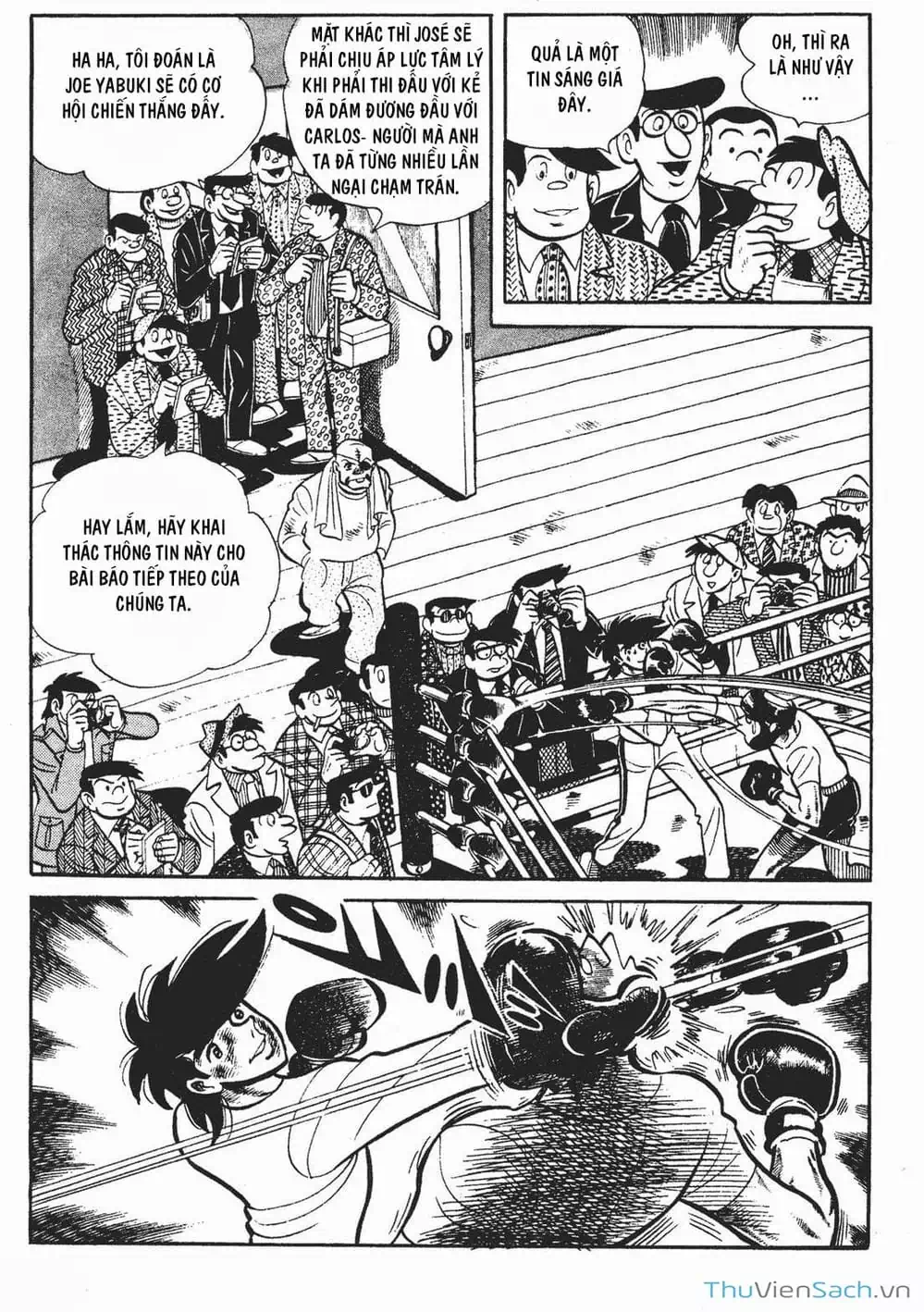 Truyện Tranh Thiết Quyền Lãng Tử - Ashita No Joe trang 5
