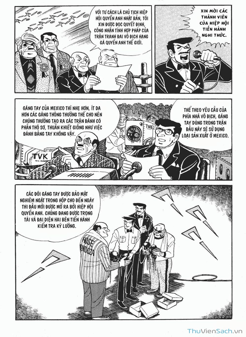 Truyện Tranh Thiết Quyền Lãng Tử - Ashita No Joe trang 5