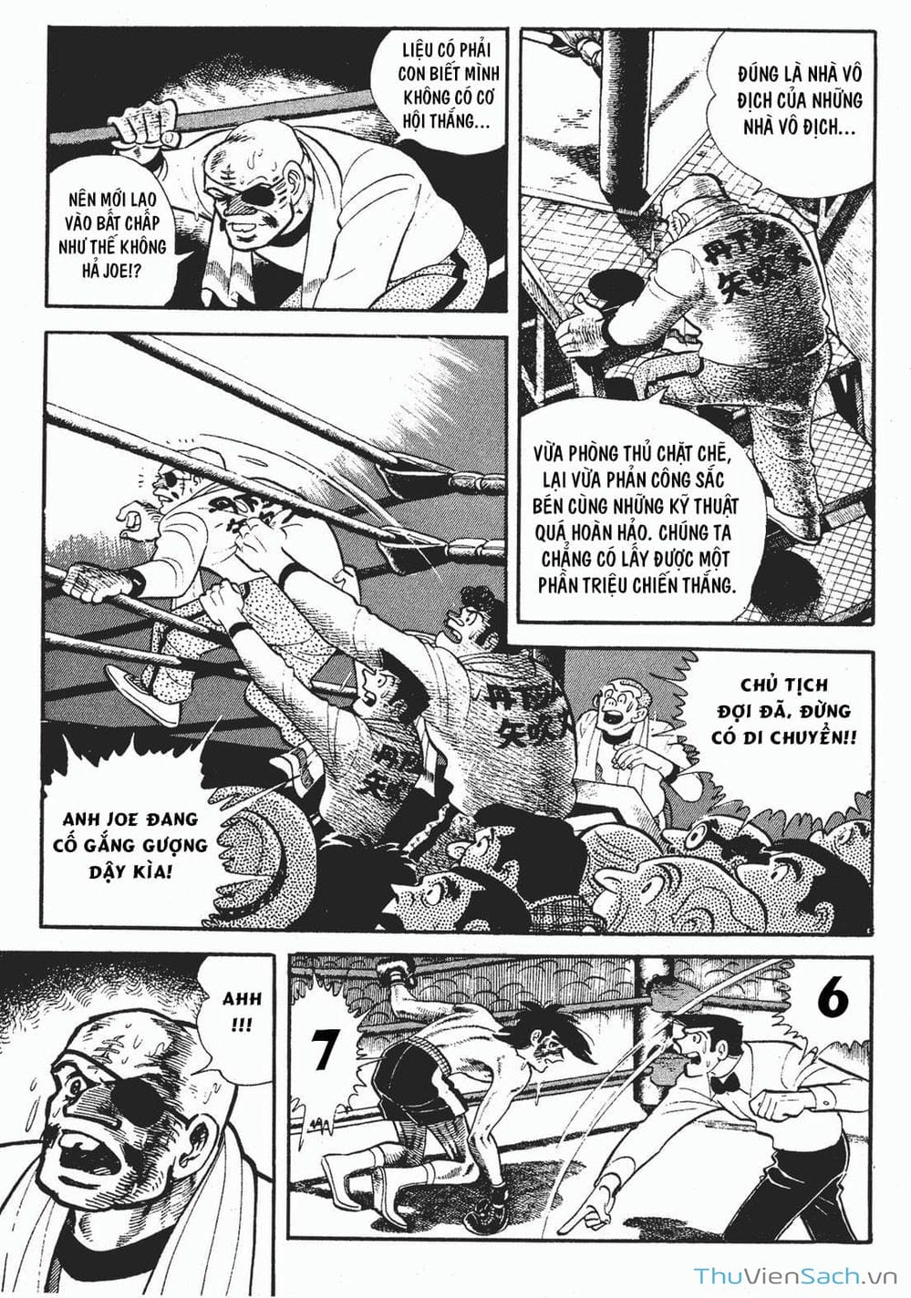 Truyện Tranh Thiết Quyền Lãng Tử - Ashita No Joe trang 5