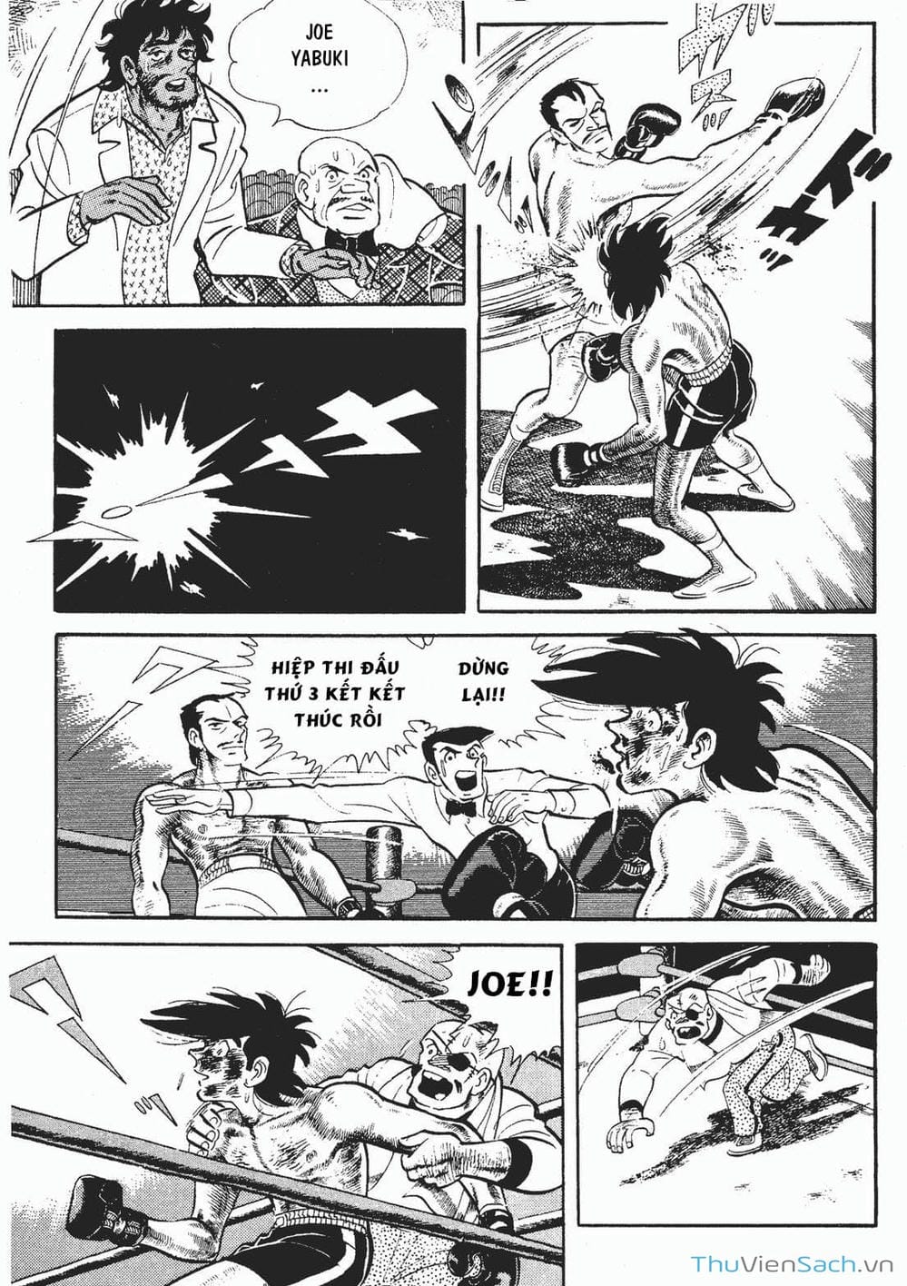 Truyện Tranh Thiết Quyền Lãng Tử - Ashita No Joe trang 5