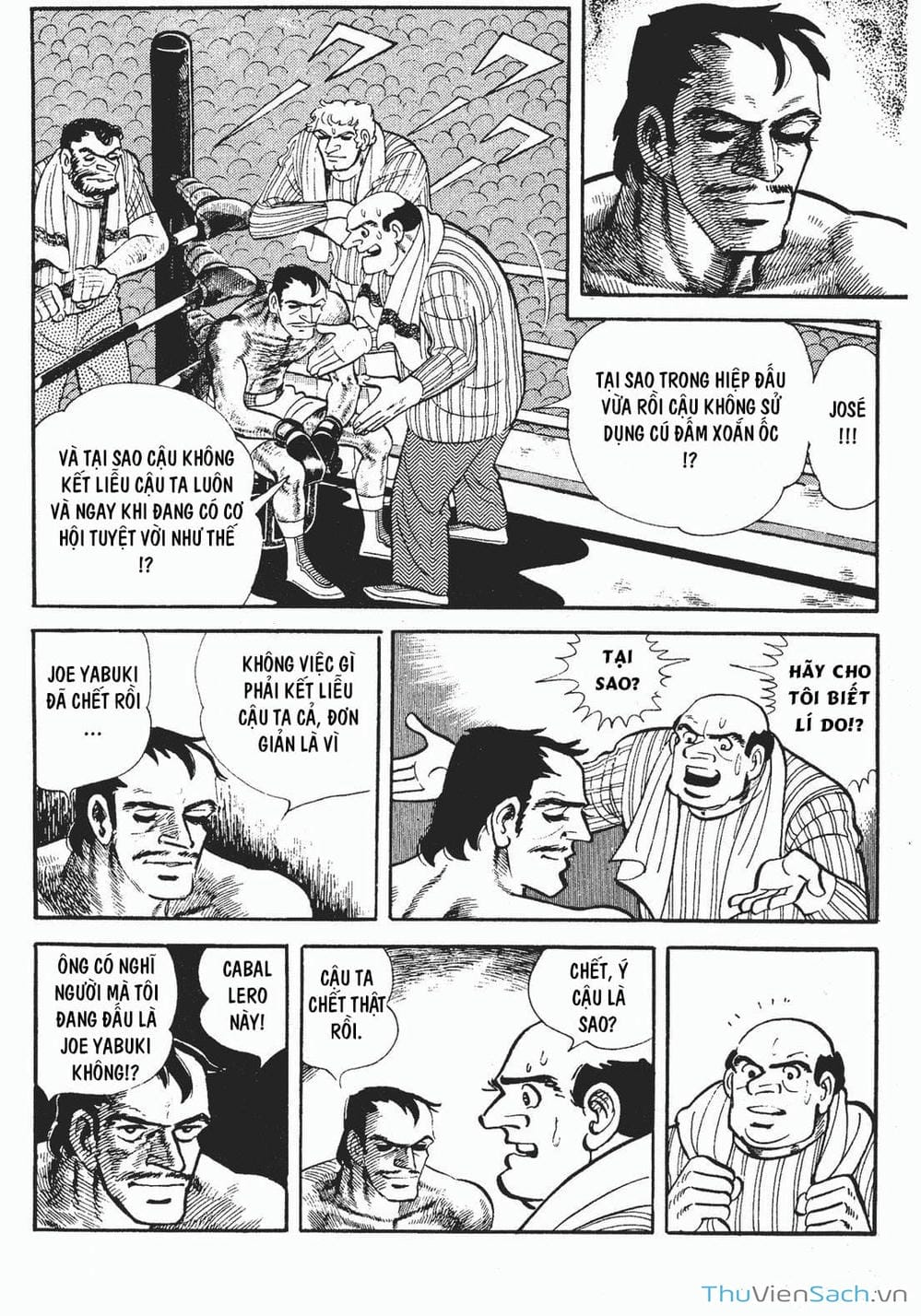 Truyện Tranh Thiết Quyền Lãng Tử - Ashita No Joe trang 5