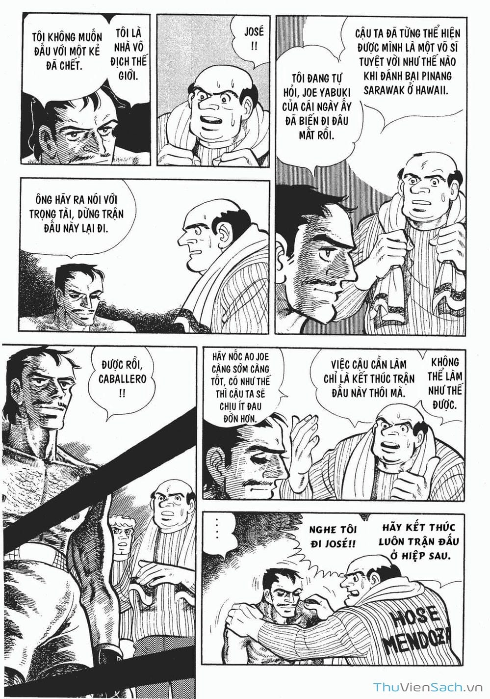 Truyện Tranh Thiết Quyền Lãng Tử - Ashita No Joe trang 5