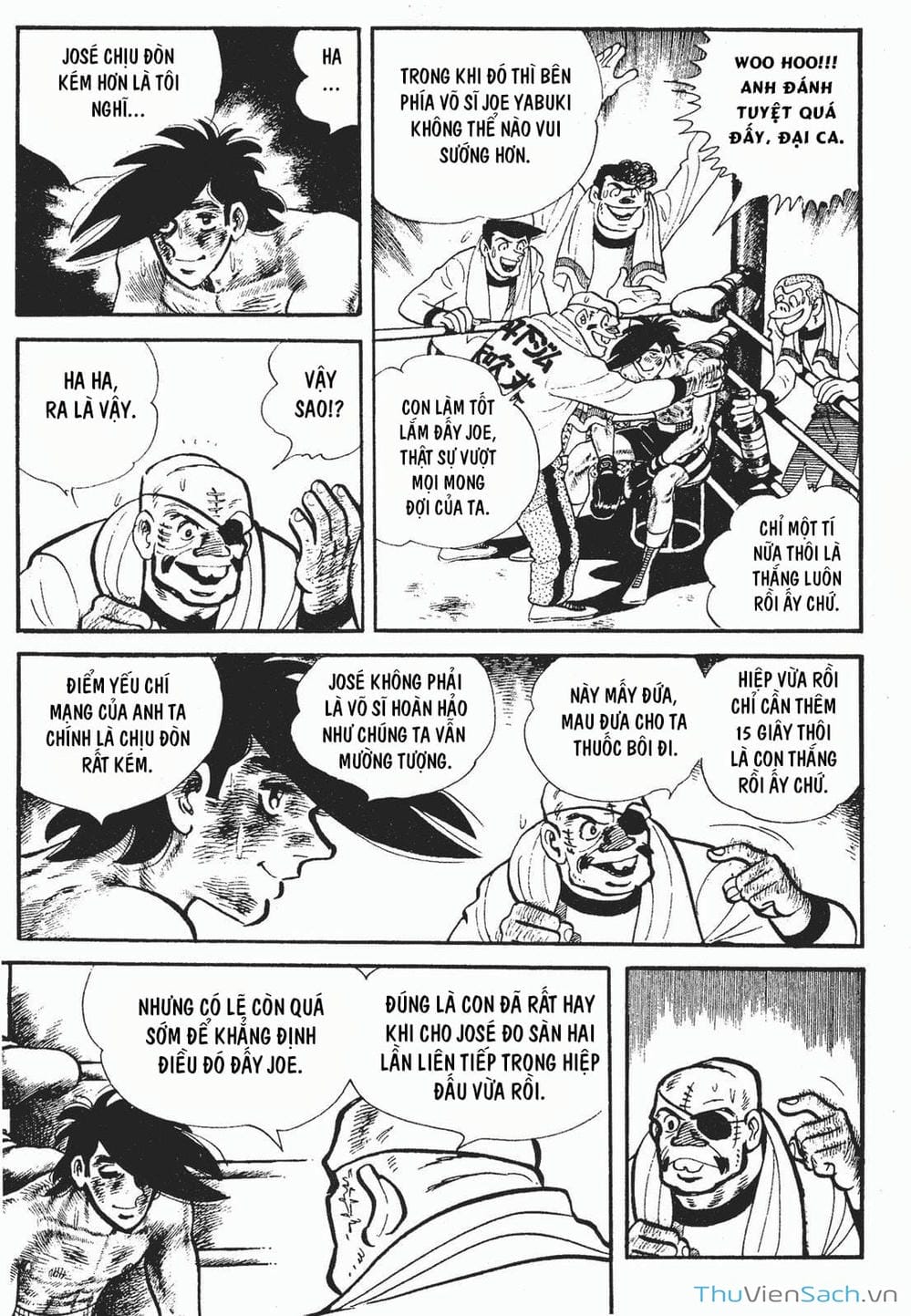 Truyện Tranh Thiết Quyền Lãng Tử - Ashita No Joe trang 5