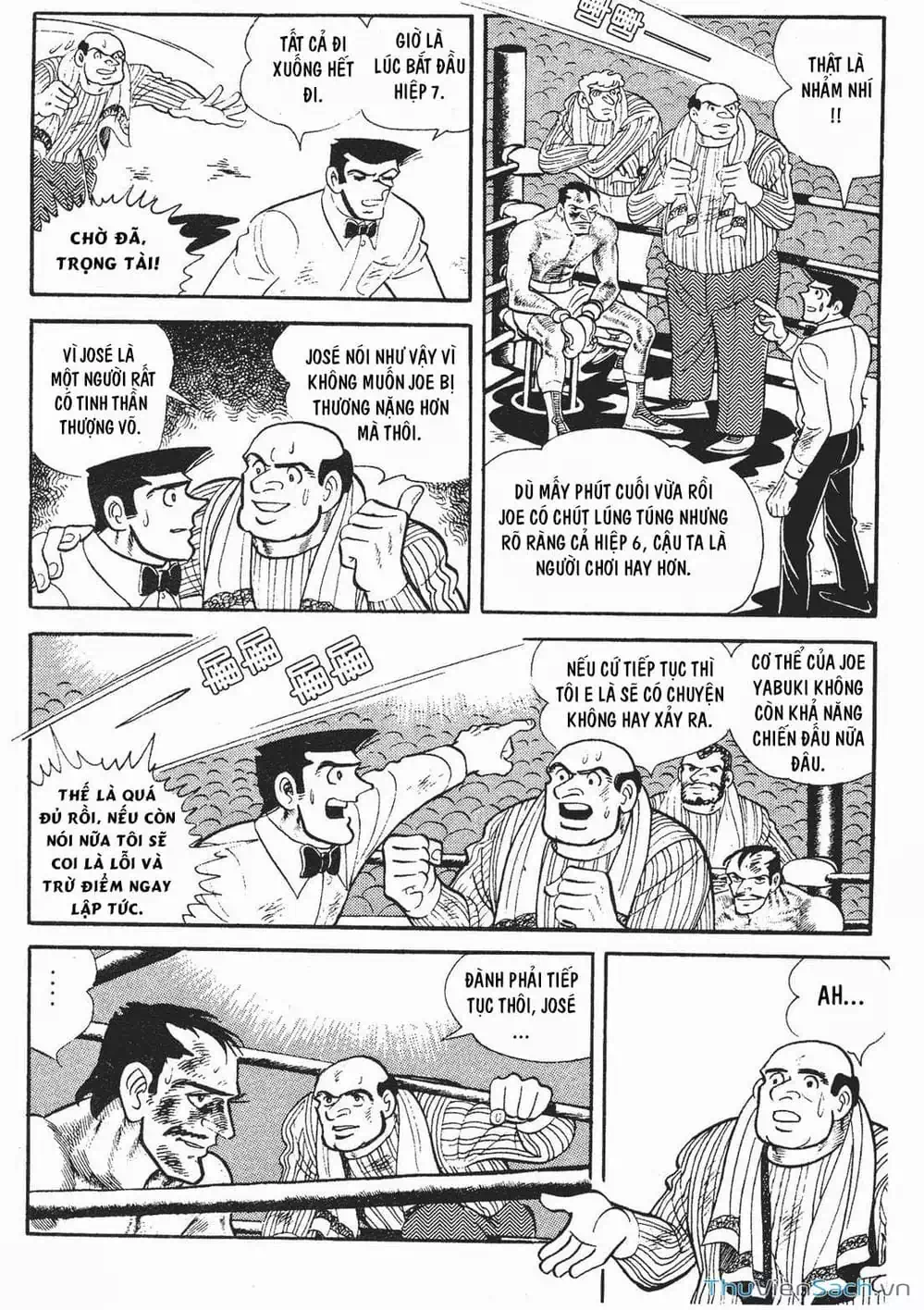 Truyện Tranh Thiết Quyền Lãng Tử - Ashita No Joe trang 5