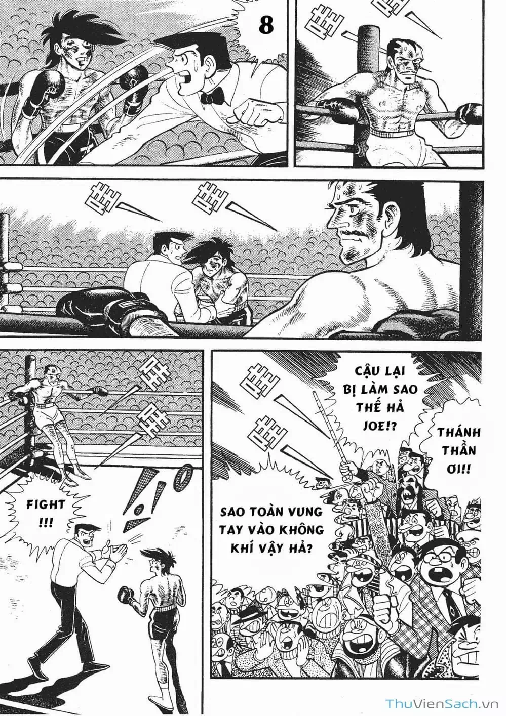 Truyện Tranh Thiết Quyền Lãng Tử - Ashita No Joe trang 5
