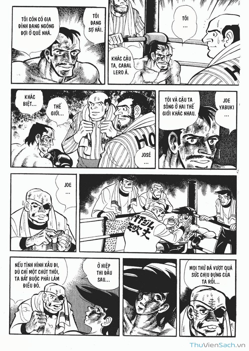 Truyện Tranh Thiết Quyền Lãng Tử - Ashita No Joe trang 5