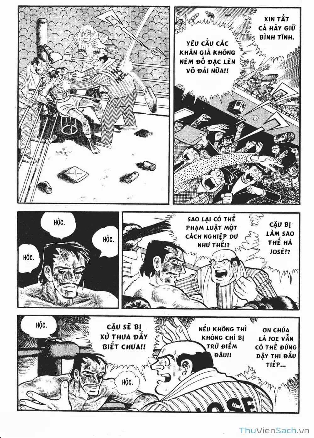 Truyện Tranh Thiết Quyền Lãng Tử - Ashita No Joe trang 5