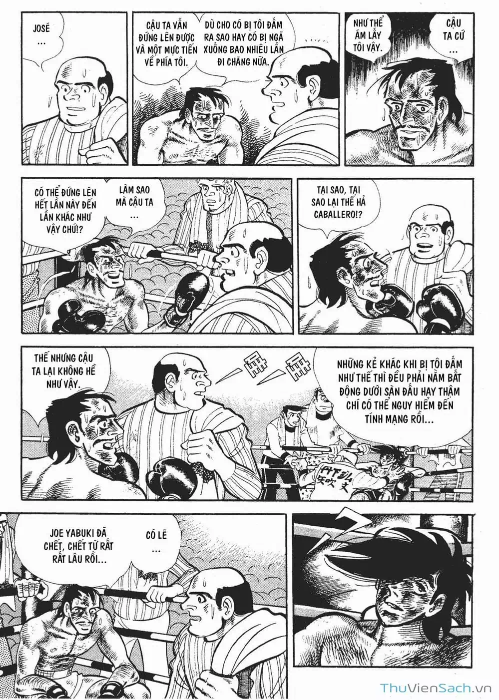 Truyện Tranh Thiết Quyền Lãng Tử - Ashita No Joe trang 5
