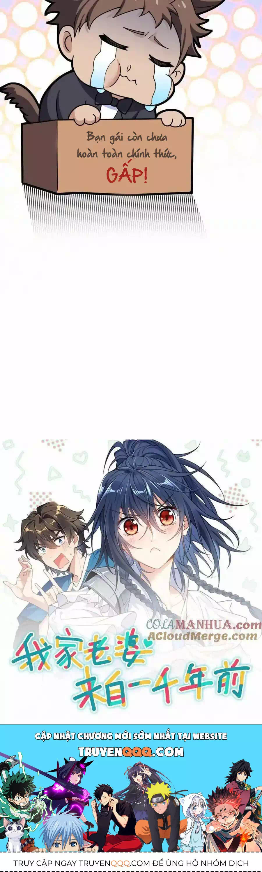 Truyện Tranh Bà Xã Nhà Tôi Đến Từ Ngàn Năm Trước trang 7