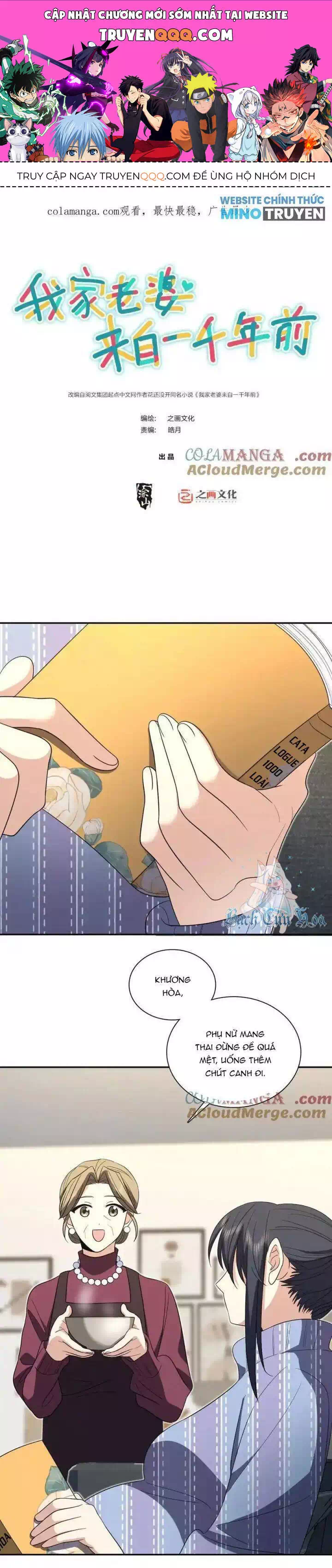 Truyện Tranh Bà Xã Nhà Tôi Đến Từ Ngàn Năm Trước trang 7