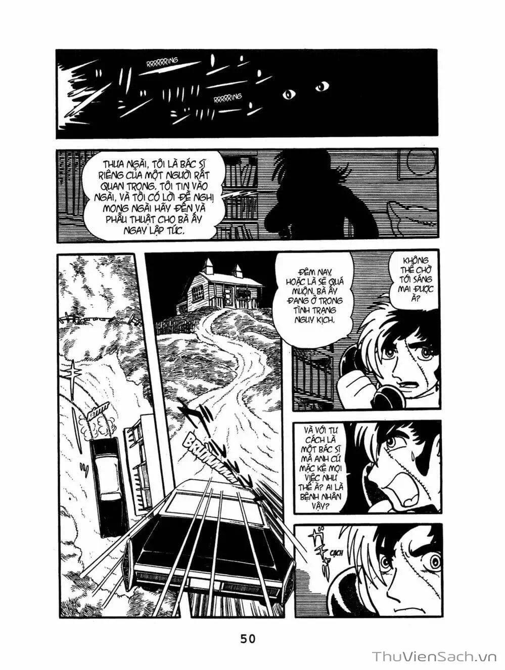 Truyện Tranh Bác Sĩ Quái Dị - Black Jack trang 3
