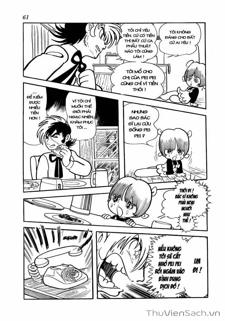 Truyện Tranh Bác Sĩ Quái Dị - Black Jack trang 3
