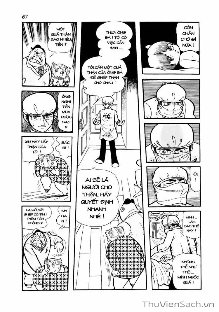 Truyện Tranh Bác Sĩ Quái Dị - Black Jack trang 3