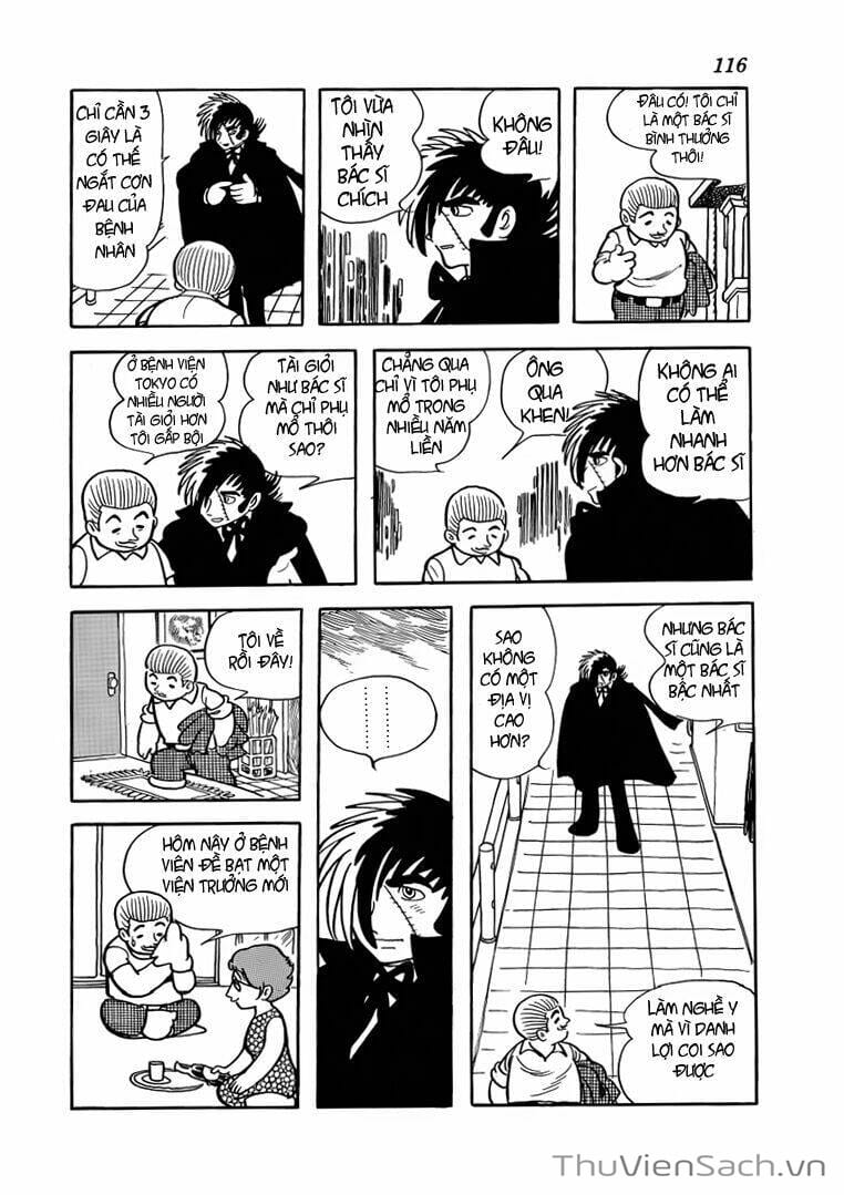 Truyện Tranh Bác Sĩ Quái Dị - Black Jack trang 3