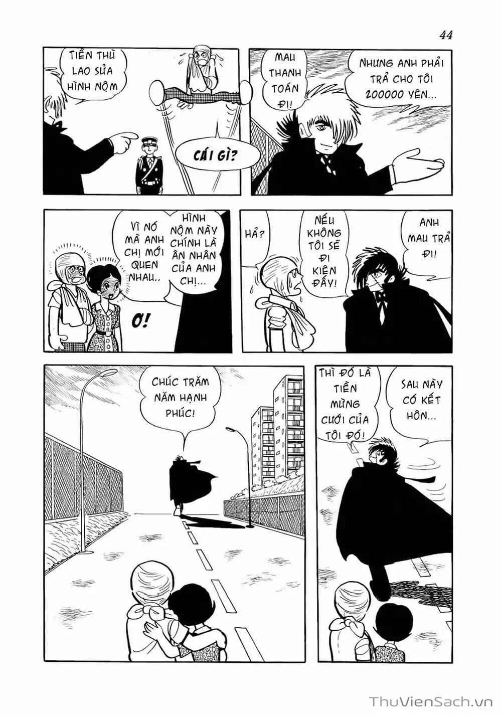 Truyện Tranh Bác Sĩ Quái Dị - Black Jack trang 3