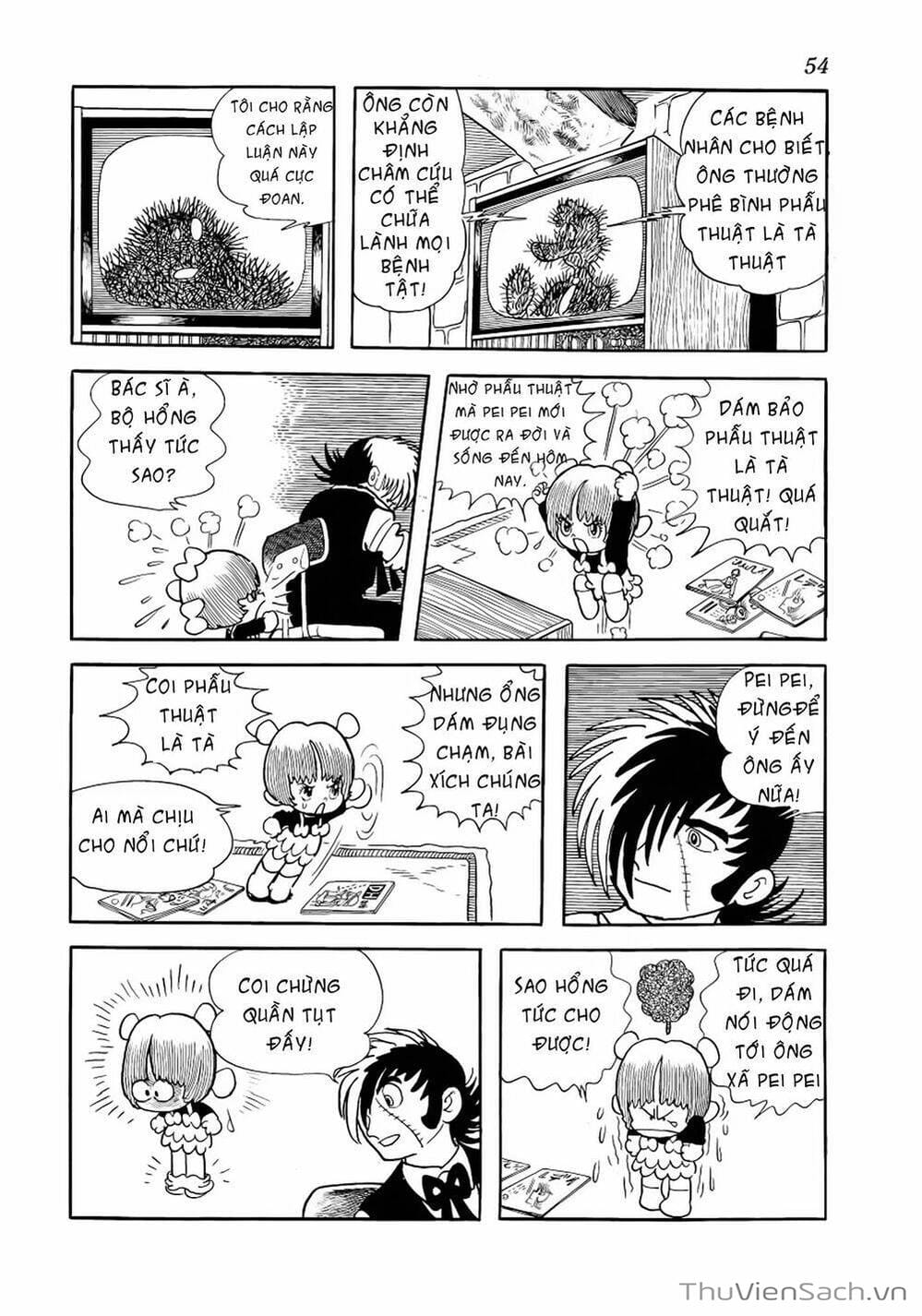 Truyện Tranh Bác Sĩ Quái Dị - Black Jack trang 3