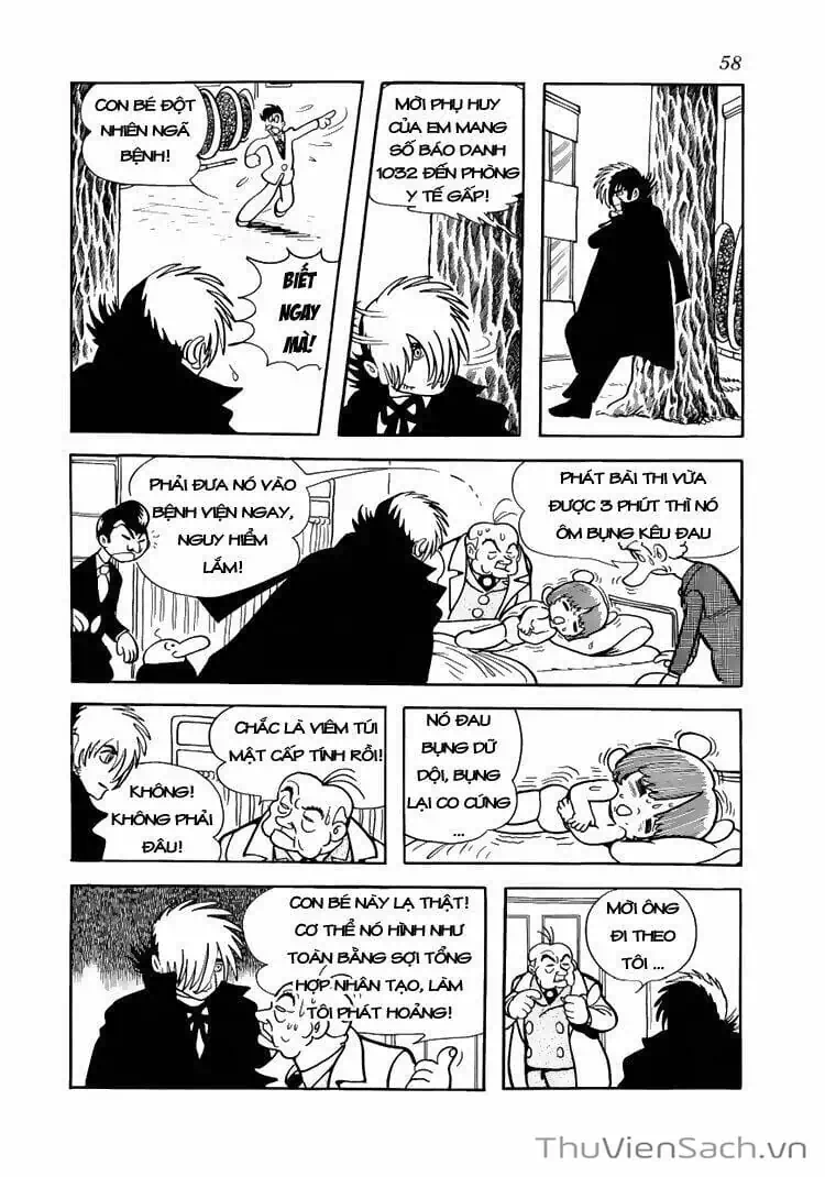 Truyện Tranh Bác Sĩ Quái Dị - Black Jack trang 3